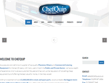 Tablet Screenshot of chefquip.co.uk